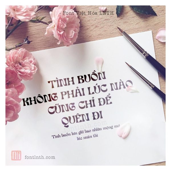 Font việt hóa LNTH Guyon Gazebo