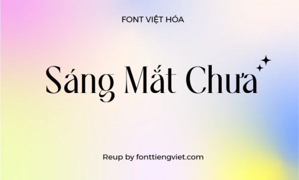 Font việt hóa Mongek