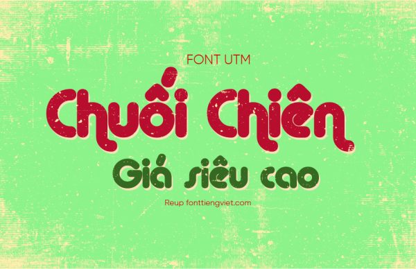 Font việt hóa UTM Alba Matter