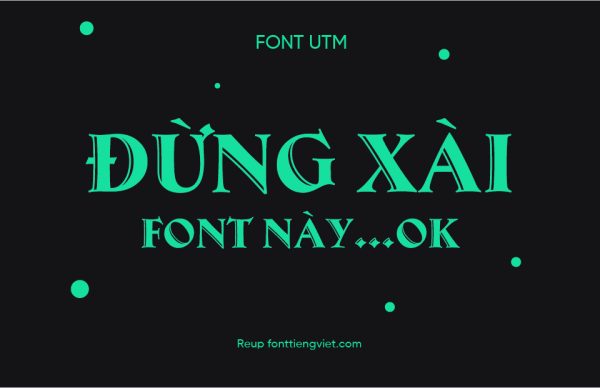 Font việt hóa UTM Ambrose