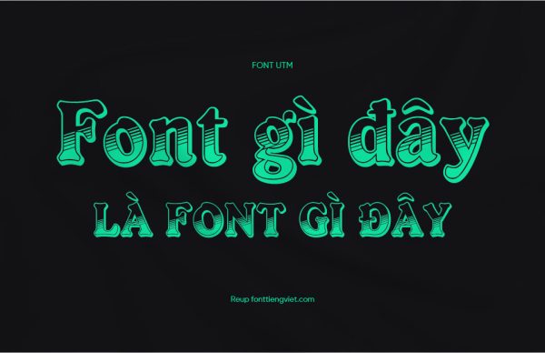 Font việt hóa UTM Cabaret