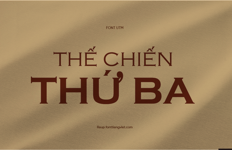 Font việt hóa UTM Copperplate 1 Font việt hóa UTM Copperplate