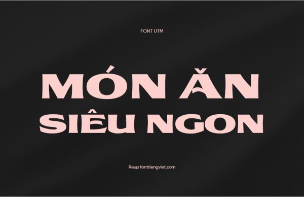 Font Việt hóa UTM Kona