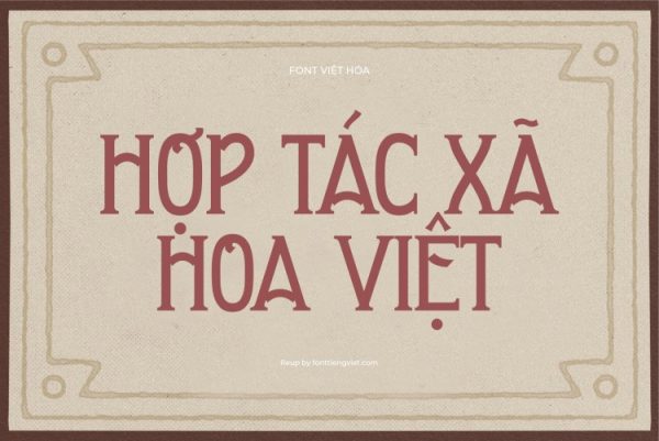 Font việt hóa VL Brown Chunkers