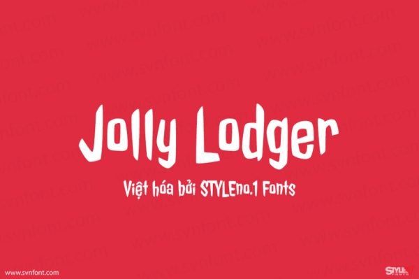 Font Việt hóa SVN Jolly Lodger