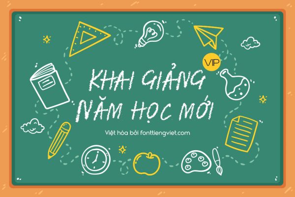 Font việt hóa 1FTV Bandem – Phấn