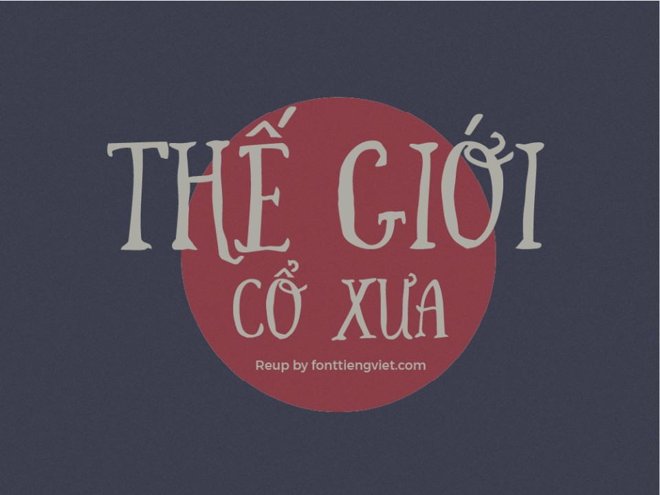 Font việt hóa iCiel Butcher and Block 1 Font việt hóa iCiel Butcher and Block