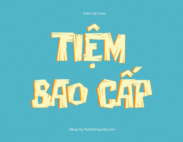 Font việt hóa MTD Creaky Frank