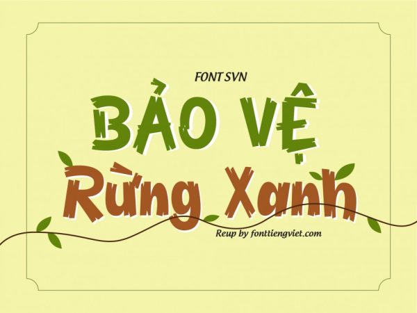 Font việt hóa SVN Apple