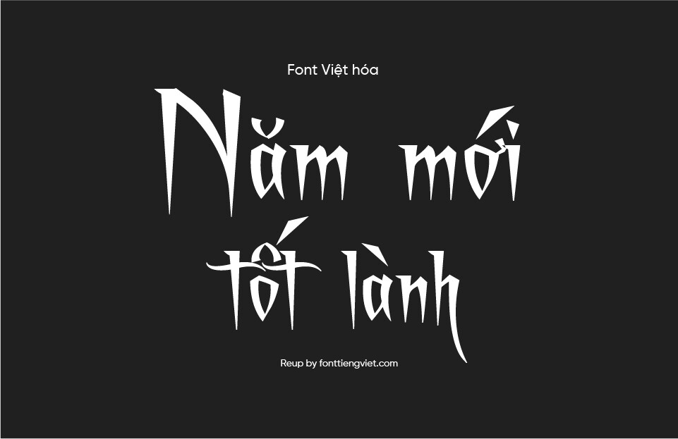 Font việt hóa UVF A Charming 1 Font việt hóa UVF A Charming