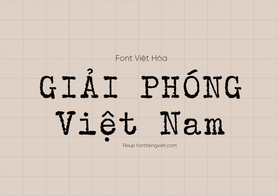 Font việt hóa VL Typewriter BasiX (2 font) 1 Font việt hóa VL Typewriter BasiX (2 font)