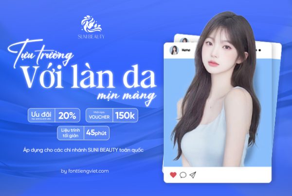 Combo font thiết kế Spa – Làm đẹp – Mỹ phẩm
