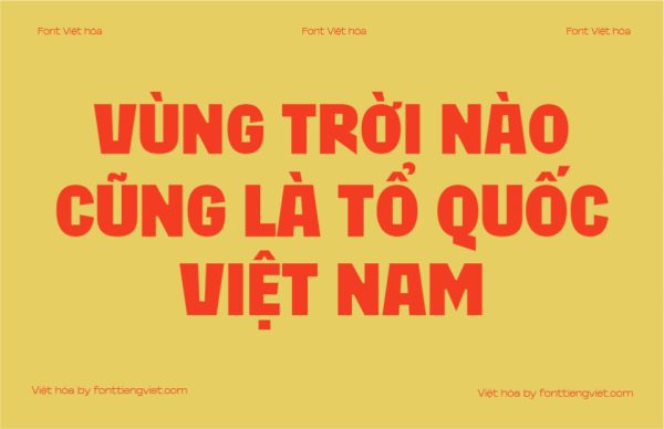 Font Việt hóa 1FTV VIP Absently
