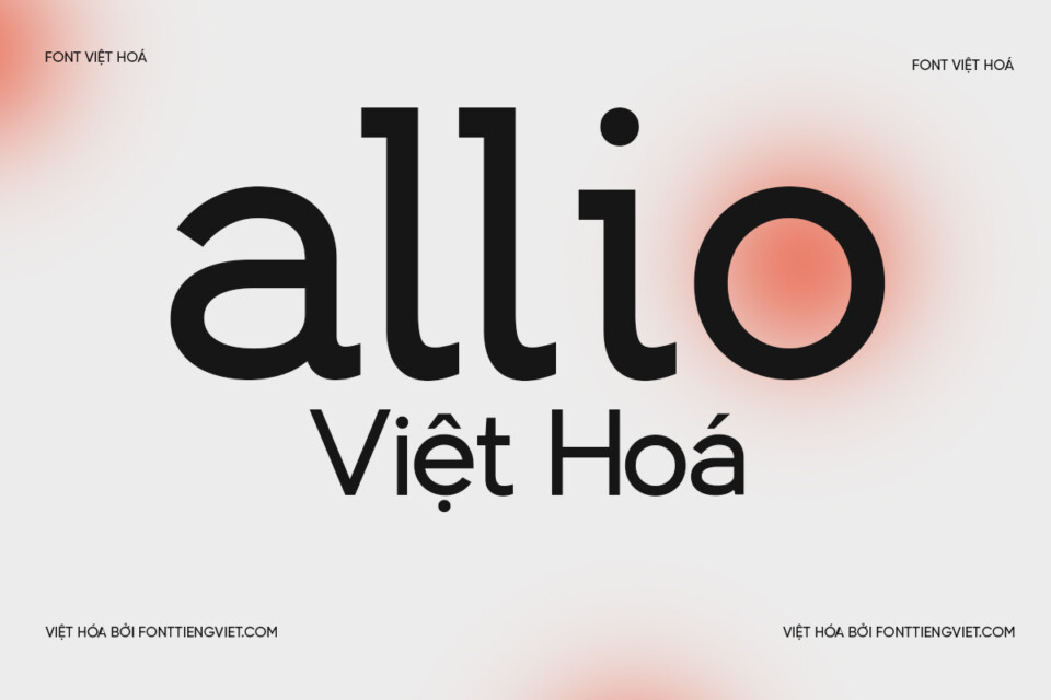 Font Việt hóa 1FTV VIP Allio 1 Font Việt hóa 1FTV VIP Allio