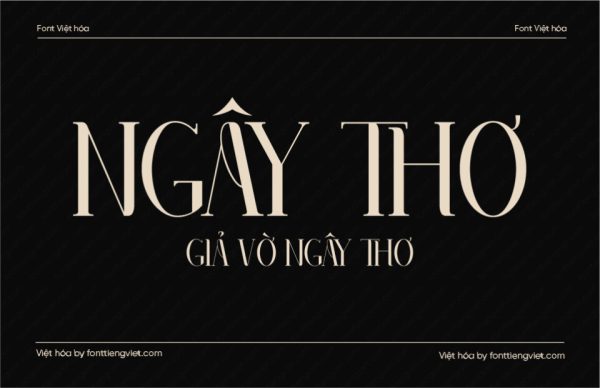 Font Việt hóa 1FTV VIP Ameng