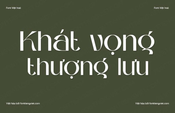 Font Việt hóa 1FTV VIP Amoria