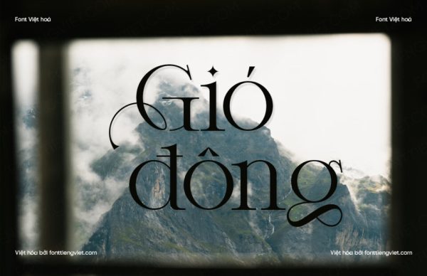 Font Việt hóa 1FTV VIP Astrite Linery Regular