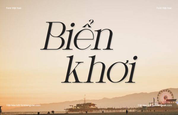 Font Việt hóa 1FTV VIP Astrite Linery Italic