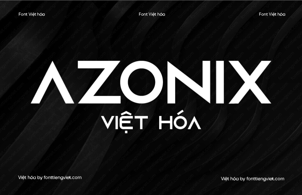 Font Việt hóa 1FTV VIP Azonix 1 Font Việt hóa 1FTV VIP Azonix
