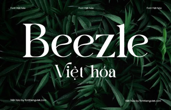 Font Việt hóa 1FTV VIP Beezle