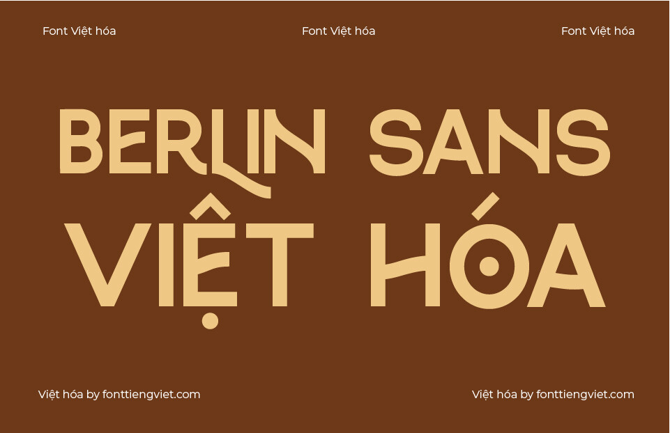 Font Việt hóa 1FTV VIP Berlin Sans 1 Font Việt hóa 1FTV VIP Berlin Sans