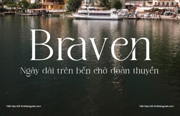 Font Việt hóa 1FTV VIP Braven Regular