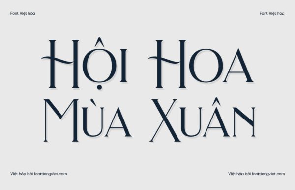 Font Việt hóa 1FTV VIP Brilon