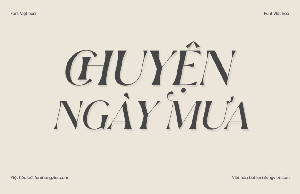 Font Việt hóa 1FTV VIP Brown Volky Italic 1 Font Việt hóa 1FTV VIP Brown Volky Italic