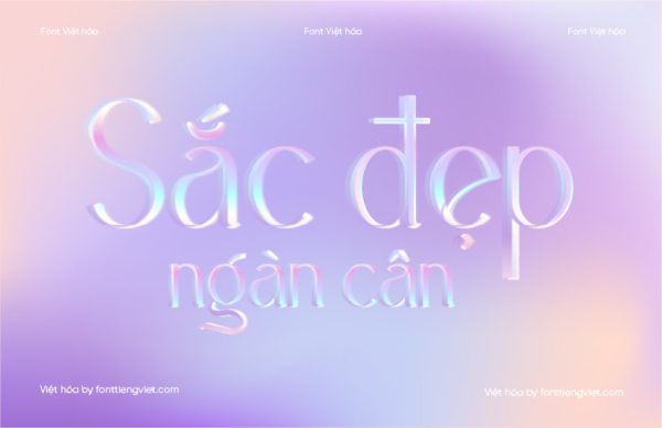 Font Việt hóa 1FTV VIP Callingstone – Font spa làm đẹp