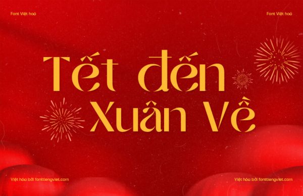 Font Việt hóa 1FTV VIP Ceraso – Font tết