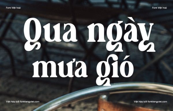 Font Việt hóa 1FTV VIP Chusten Bullgis