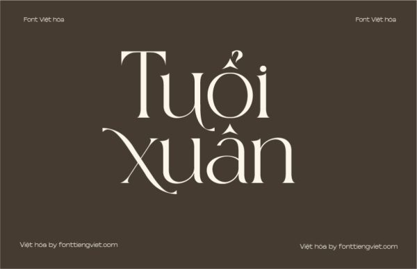 Font Việt hóa 1FTV VIP Dagine