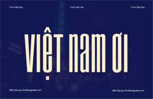 Font Chữ Vintage Đẹp Nhất Cho Thiết Kế Retro & Phong Cách 1990