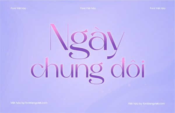 Font Việt hóa 1FTV VIP Ghakity