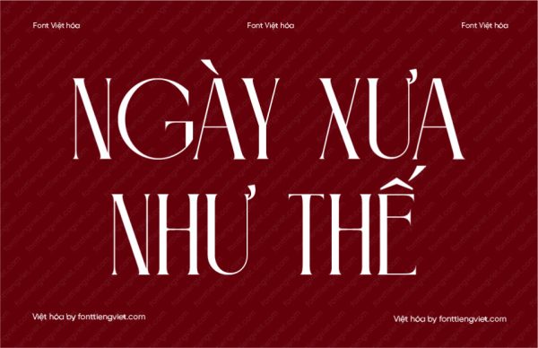 Font Việt hóa 1FTV VIP Glasvia – Sự lựa chọn hiện đại cho thiết kế thẩm mỹ và bao bì