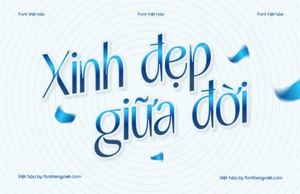 Font Việt hóa 1FTV VIP Gregonia