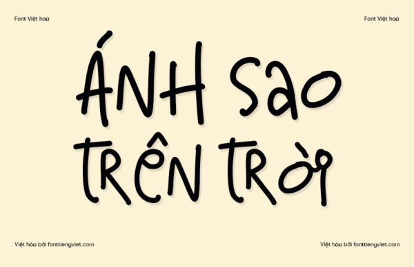 Font Việt hóa 1FTV VIP Kindly Crun