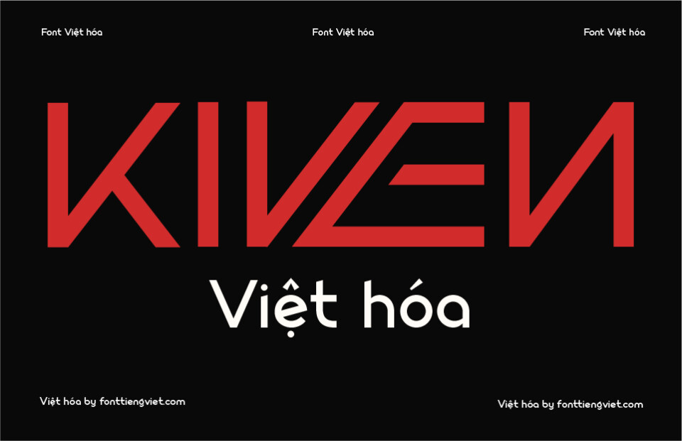 Font Việt hóa 1FTV VIP Kiven 1 Font Việt hóa 1FTV VIP Kiven