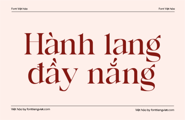 Font Việt hóa 1FTV VIP Leostut – Sang Trọng & Mạnh Mẽ Cho Thiết Kế Làm Đẹp