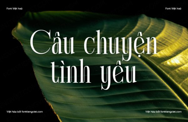 Font Việt hóa 1FTV VIP Melista Regular