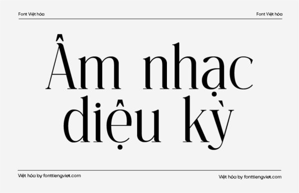 Font Việt hóa 1FTV VIP Netyrac