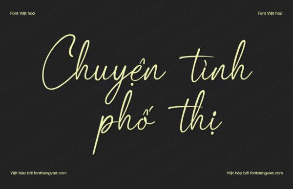 Font Việt hóa 1FTV VIP Palisade