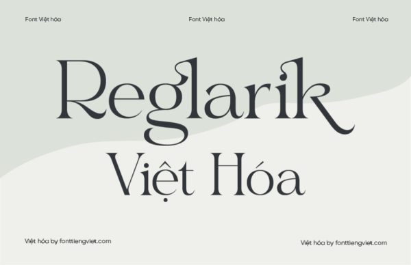 Font Việt hóa 1FTV VIP Reglarik