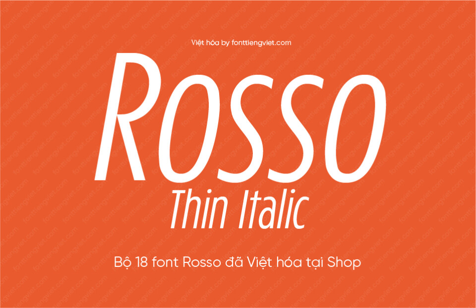 Font Việt hóa 1FTV VIP Rosso Thin Italic 1 Font Việt hóa 1FTV VIP Rosso Thin Italic