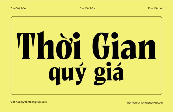 Font Việt hóa 1FTV VIP Ruminate Nuance