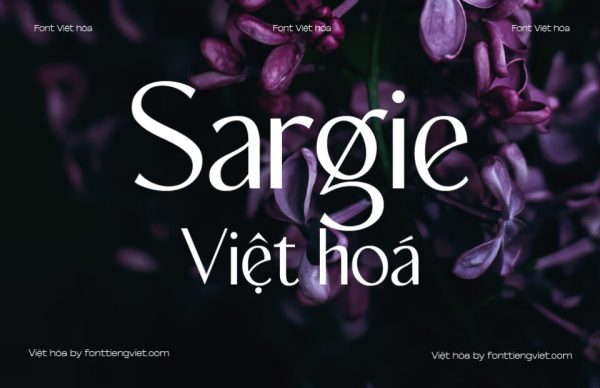 Font Việt hóa 1FTV VIP Sargie