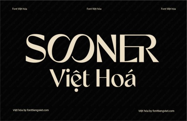 Font Việt hóa 1FTV VIP Sooner