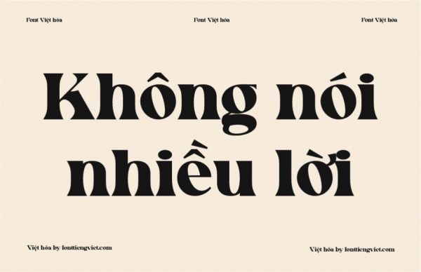 Font Việt hóa 1FTV VIP Swoxemun