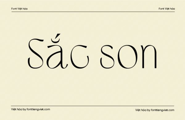 Font Việt hóa 1FTV VIP The Saroja