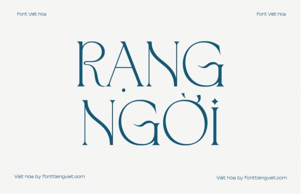 Font Việt hóa 1FTV VIP Vamos